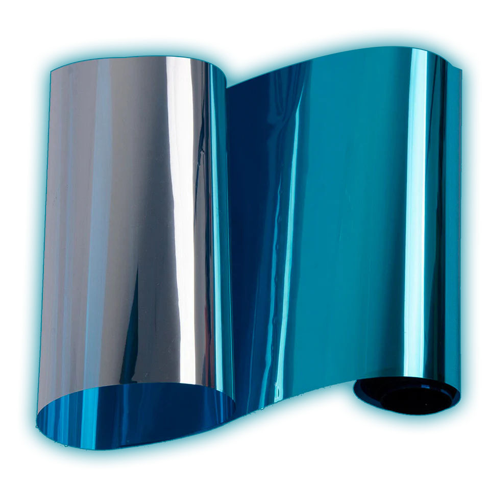 Bellagio Blue | Blue Chrome Mirror Window Tint Film For Cars – Omnique