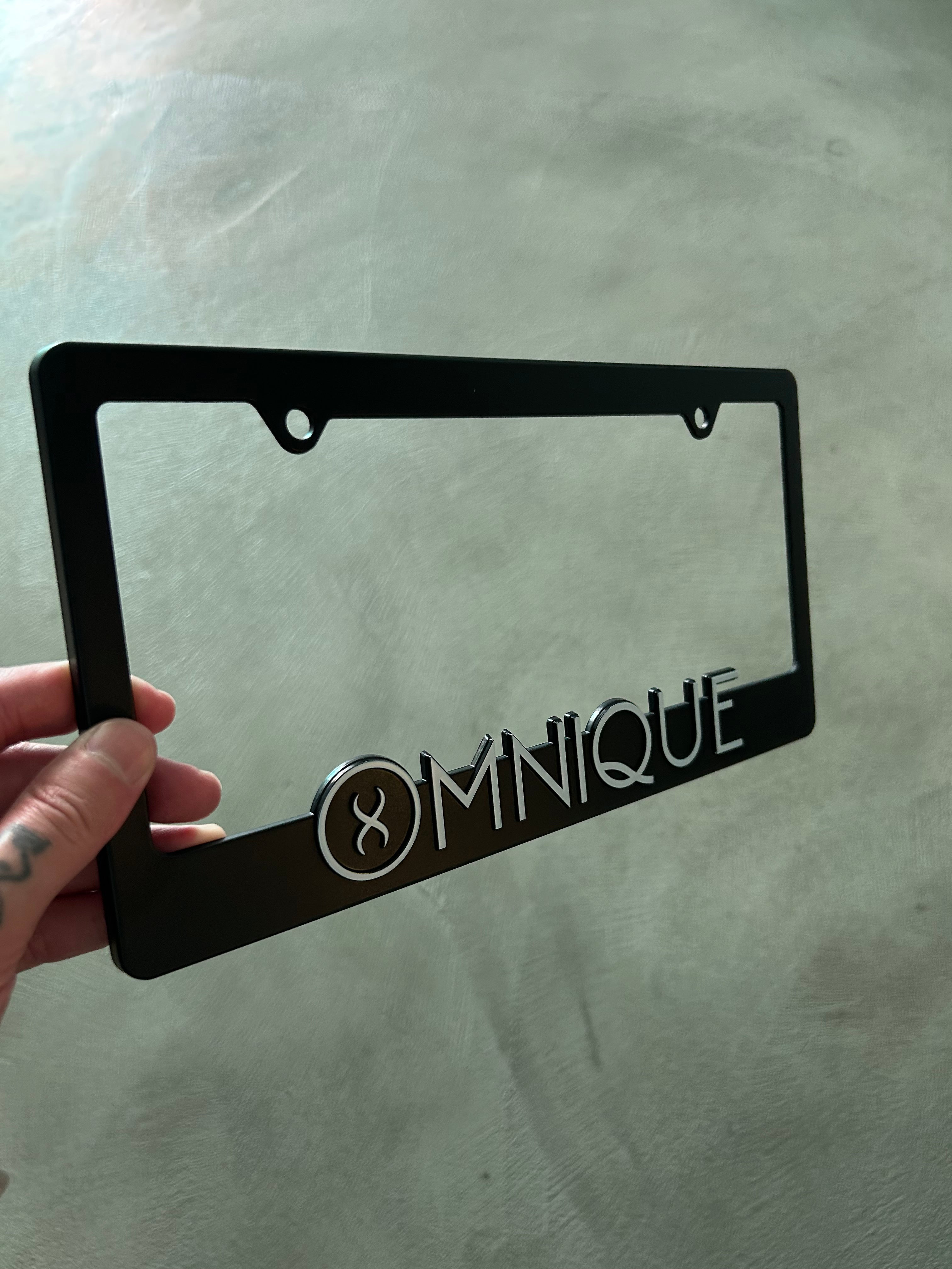 Omnique Care Package (T-Shirt + License Plate Frame)